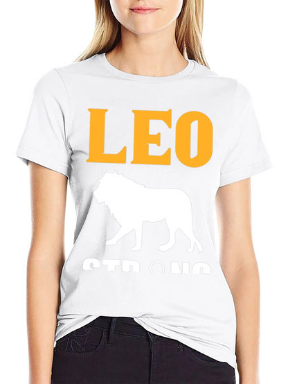 LEO Strong Graphic Tee