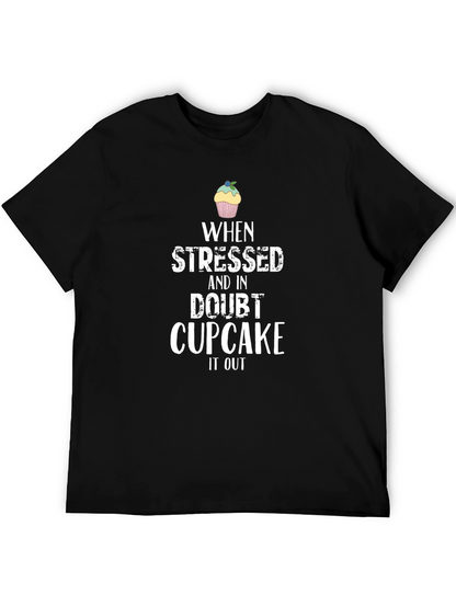 Cupcake It Out Black T-Shirt