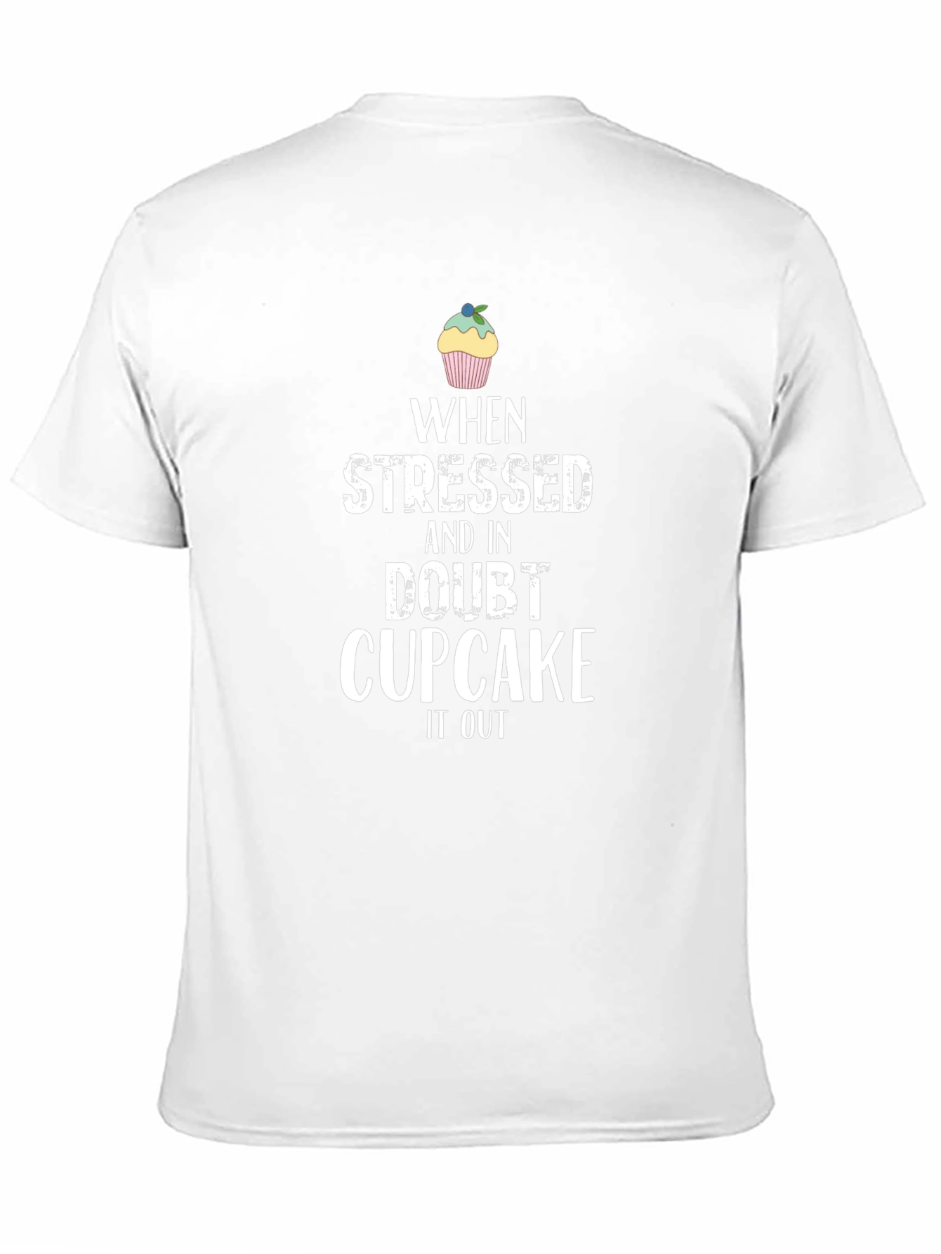 Cupcake It Out Black T-Shirt