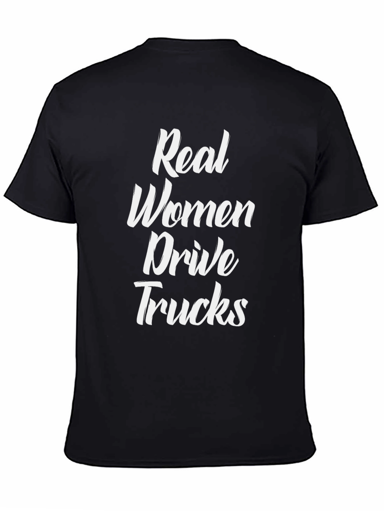 Real Women Drive Trucks Graphic Tee