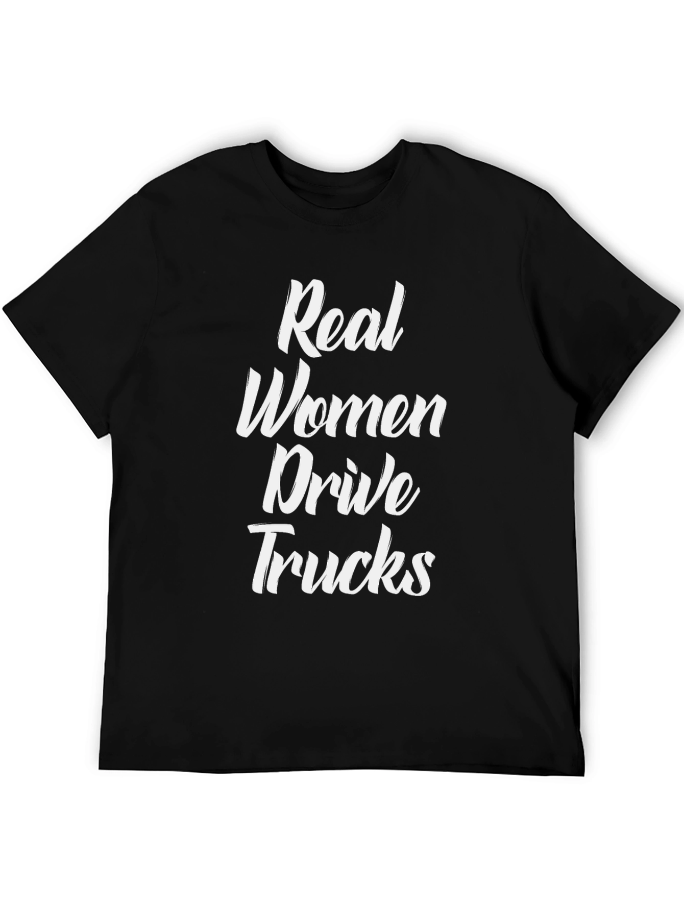Real Women Drive Trucks Graphic Tee