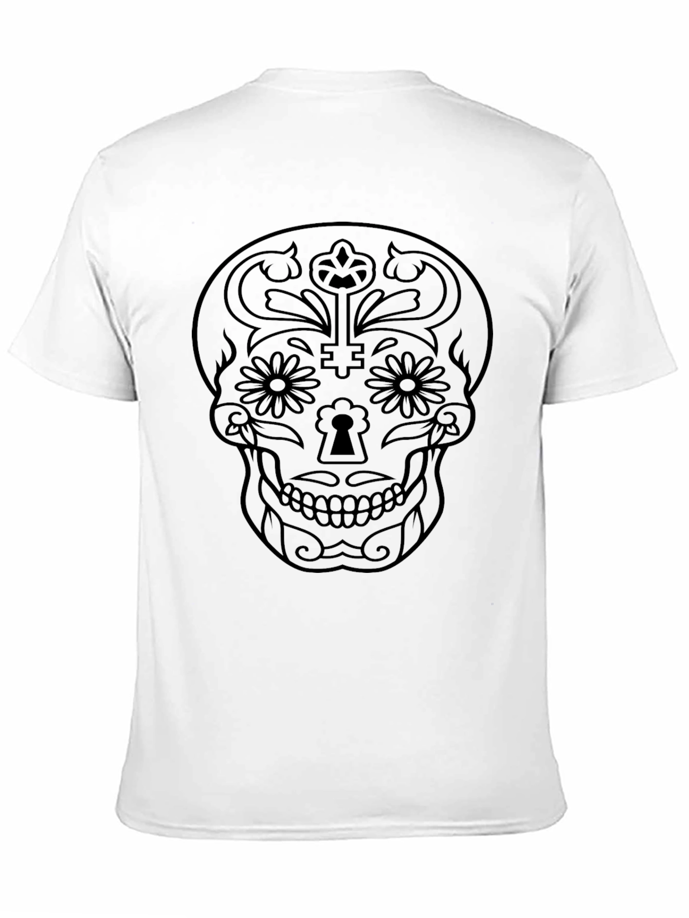 Skull Graphic T-Shirt - Black