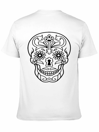 Skull Graphic T-Shirt - Black