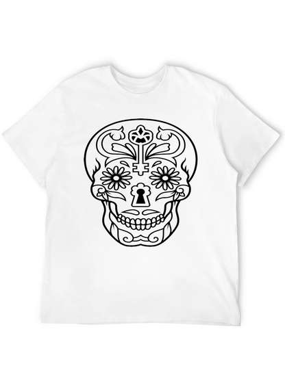 Skull Graphic T-Shirt - Black