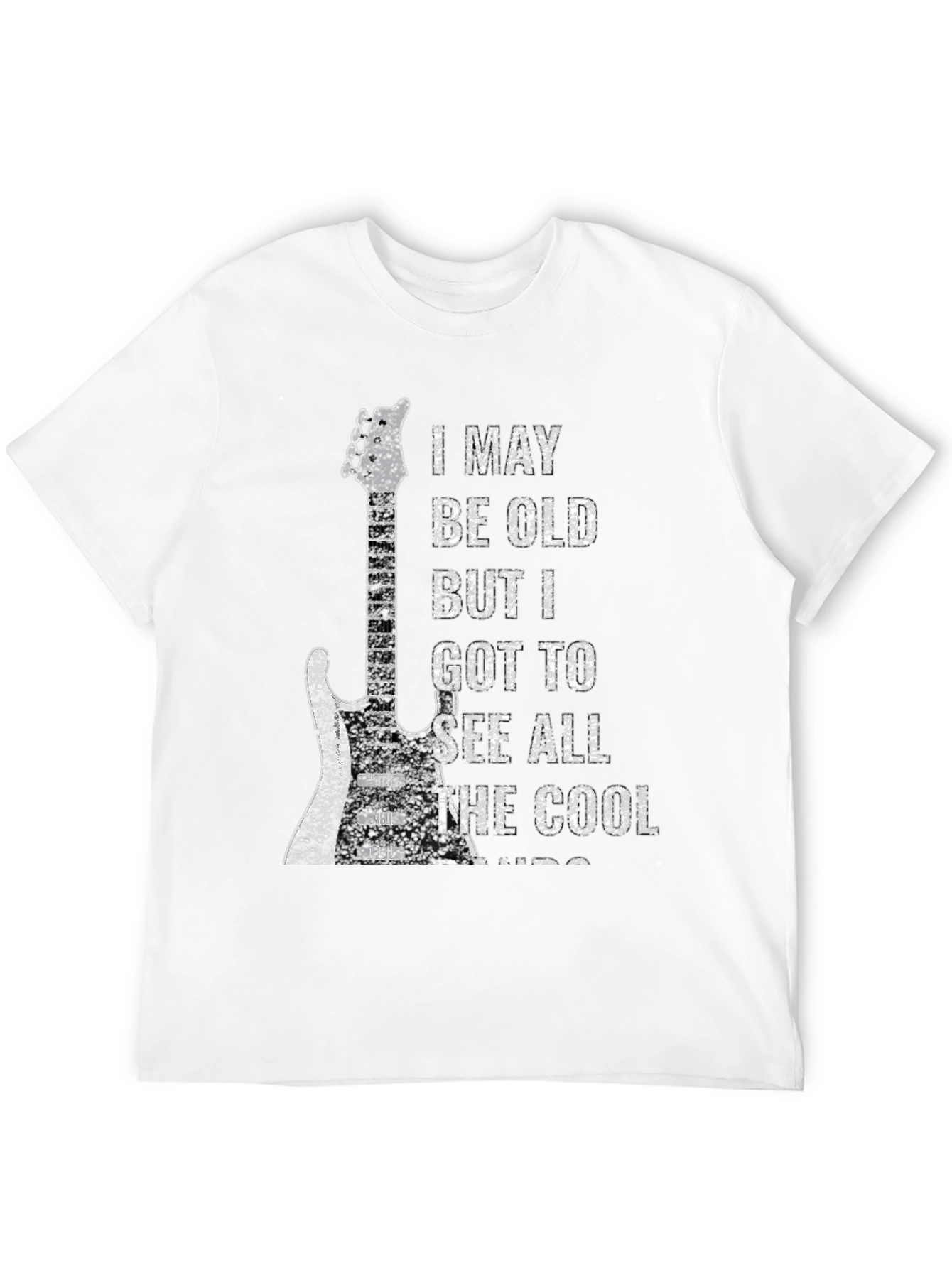 Cool Guitar Rocker T-Shirt: See All The Cool Bands!