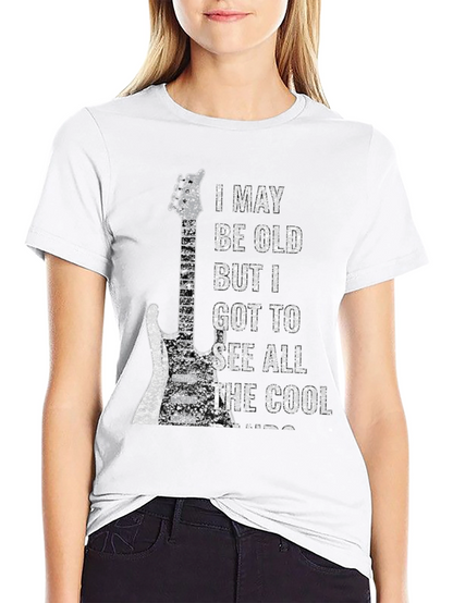 Cool Guitar Rocker T-Shirt: See All The Cool Bands!