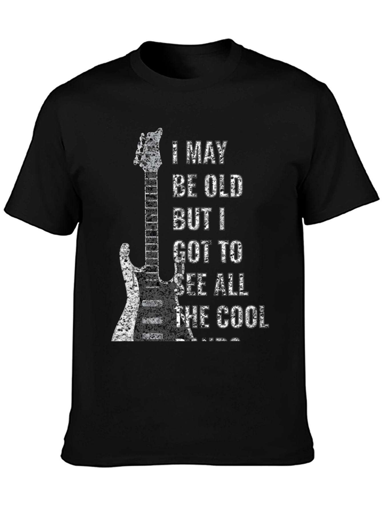 Cool Guitar Rocker T-Shirt: See All The Cool Bands!
