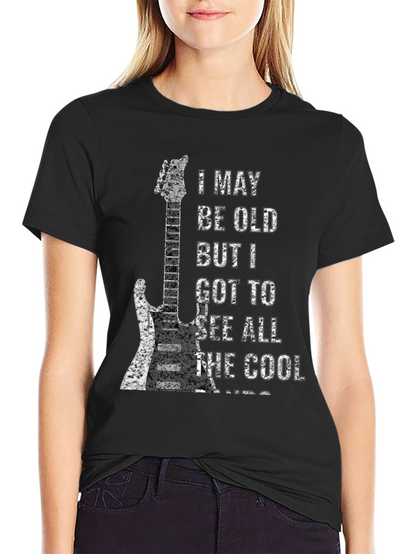 Cool Guitar Rocker T-Shirt: See All The Cool Bands!