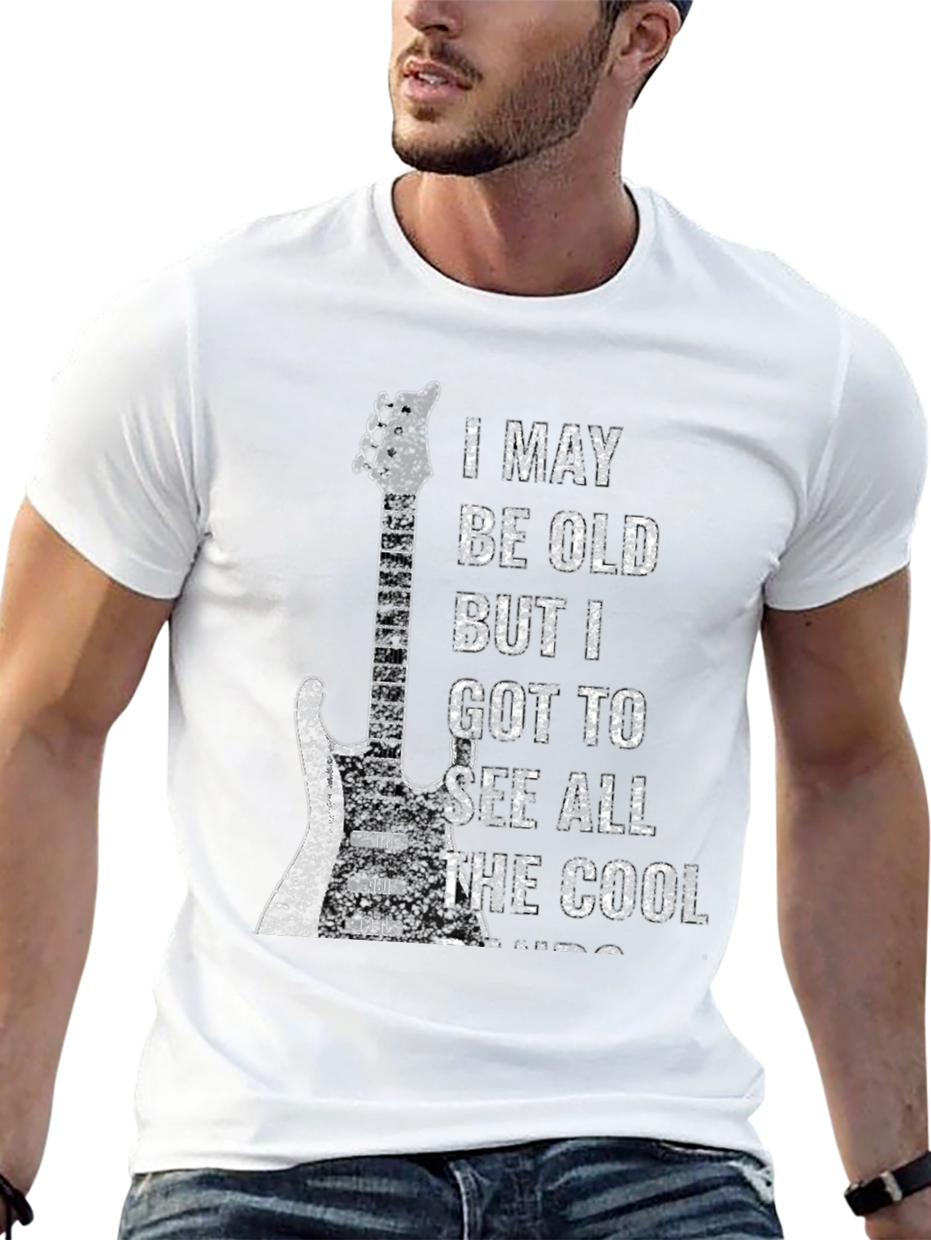 Cool Guitar Rocker T-Shirt: See All The Cool Bands!