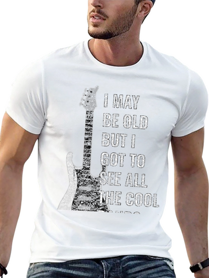 Cool Guitar Rocker T-Shirt: See All The Cool Bands!