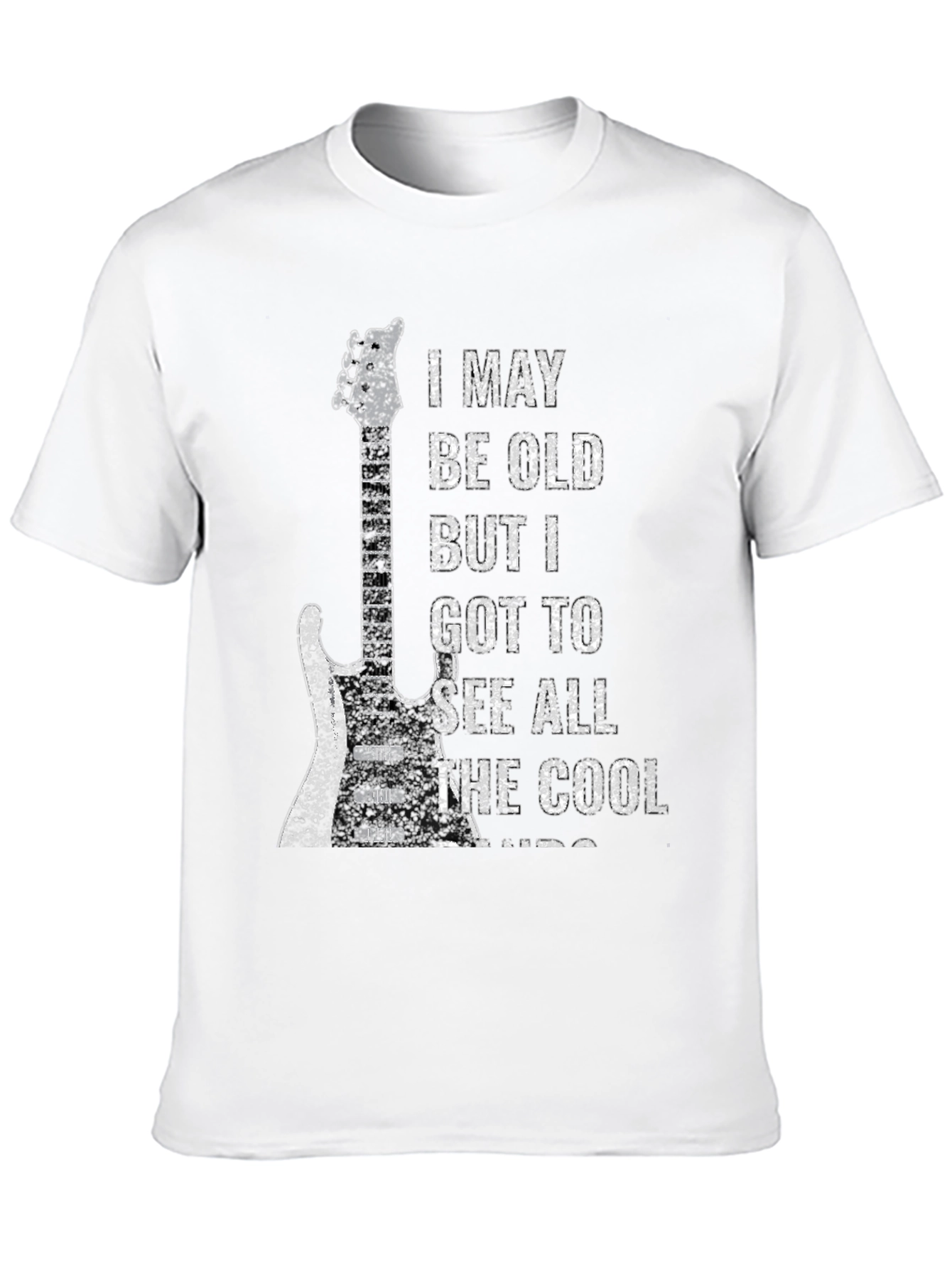 Cool Guitar Rocker T-Shirt: See All The Cool Bands!