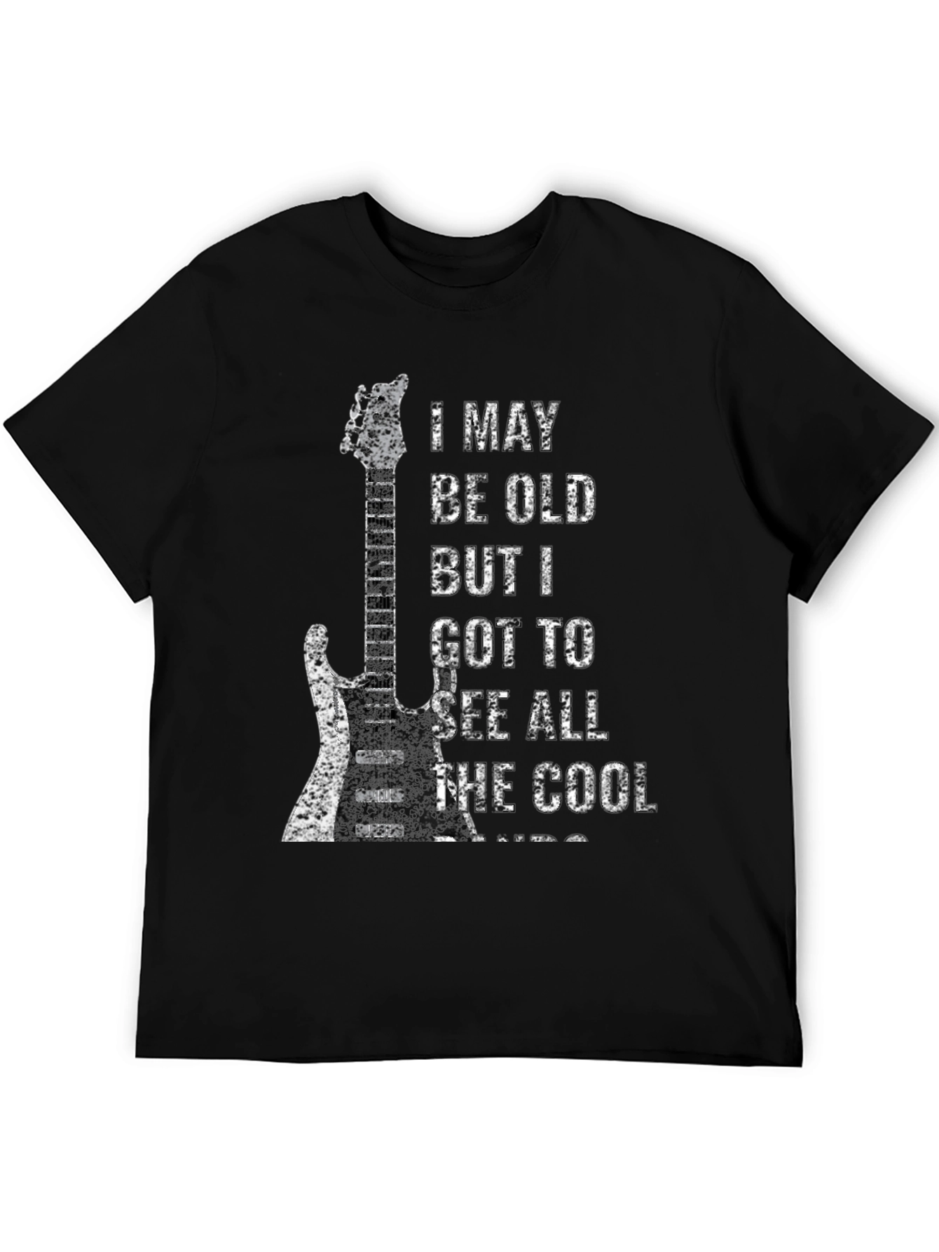 Cool Guitar Rocker T-Shirt: See All The Cool Bands!