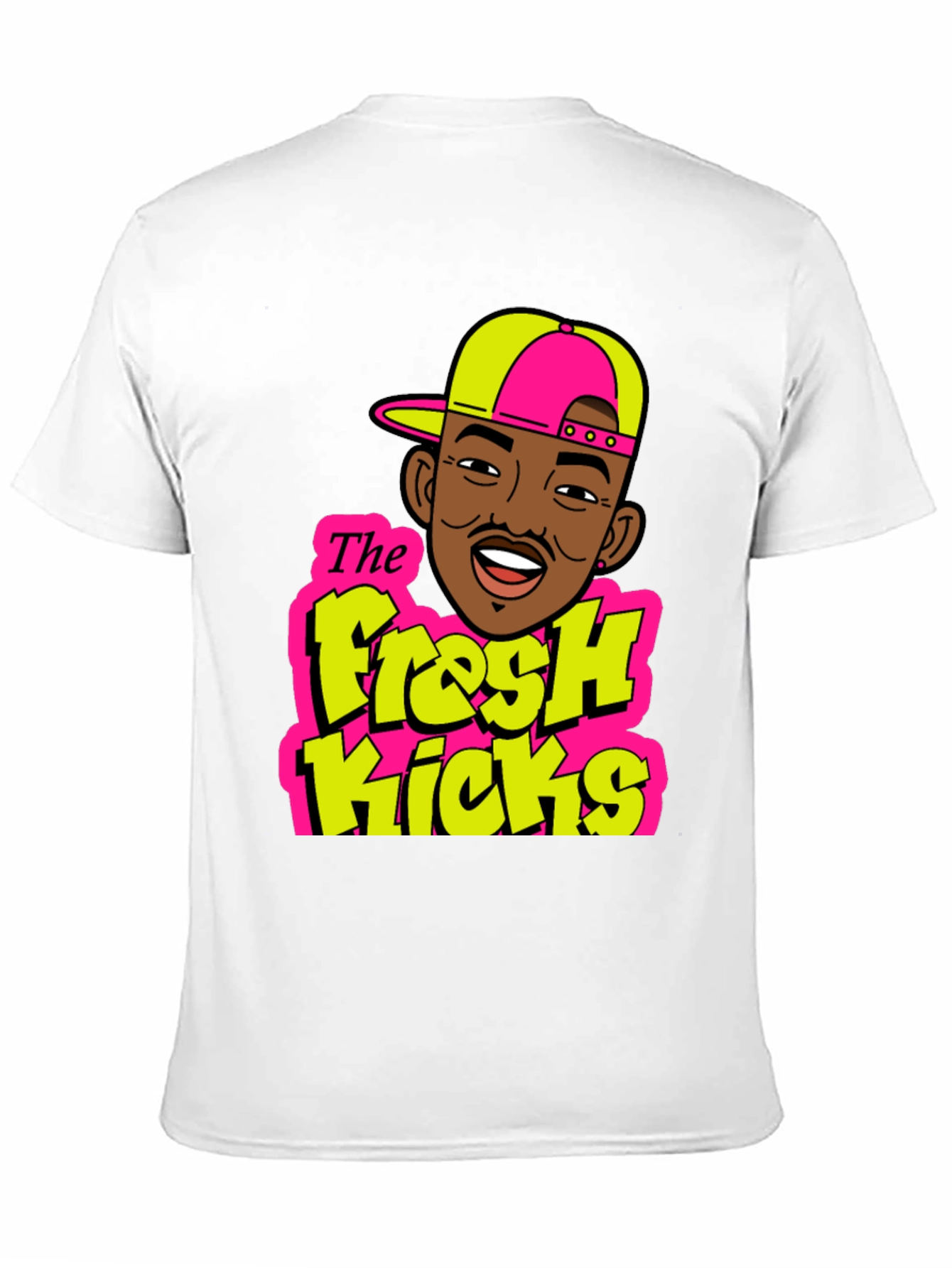 Fresh Kicks Black Graphic T-Shirt