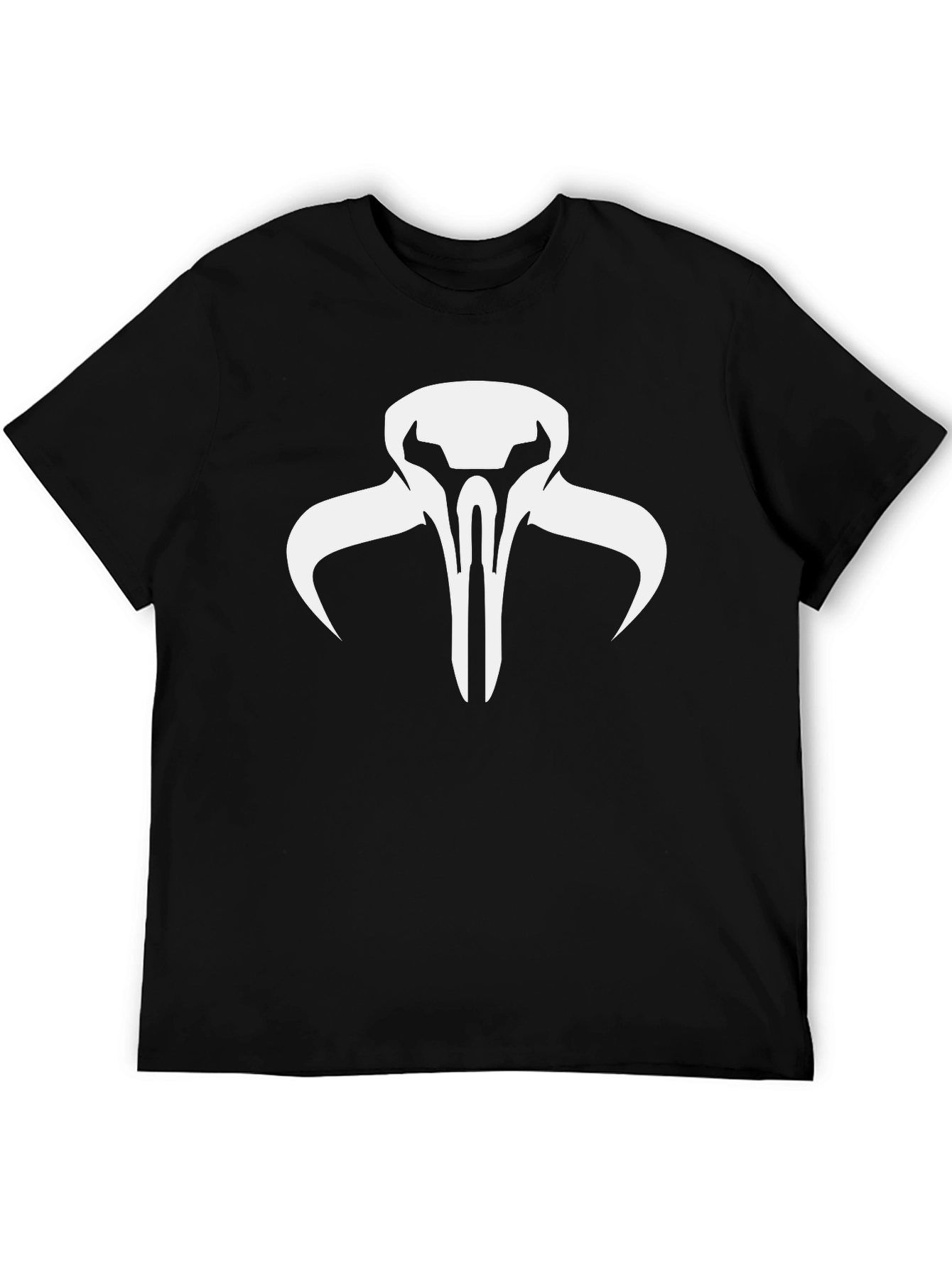 Boba Fett Mandalorian Skull Graphic T-Shirt