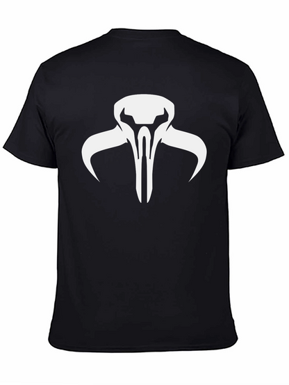 Boba Fett Mandalorian Skull Graphic T-Shirt