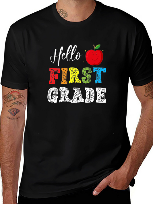 Hello First Grade Teacher T-Shirt