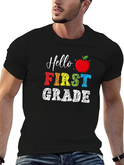 Hello First Grade Teacher T-Shirt