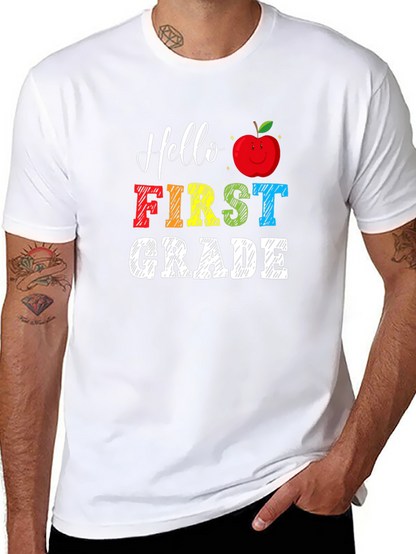 Hello First Grade Teacher T-Shirt