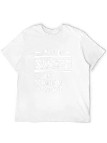 Level of Savage Scorpio T-Shirt