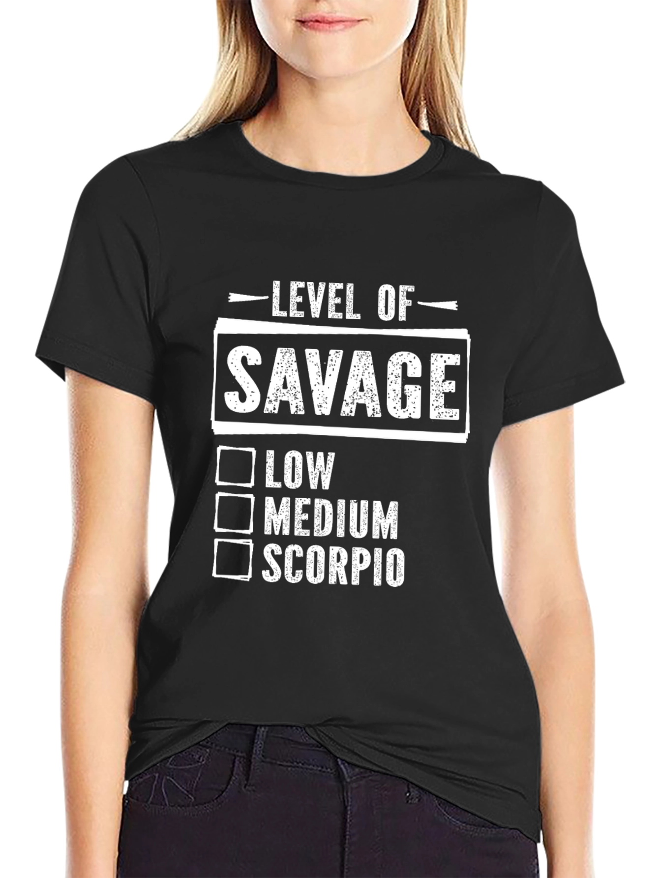 Level of Savage Scorpio T-Shirt