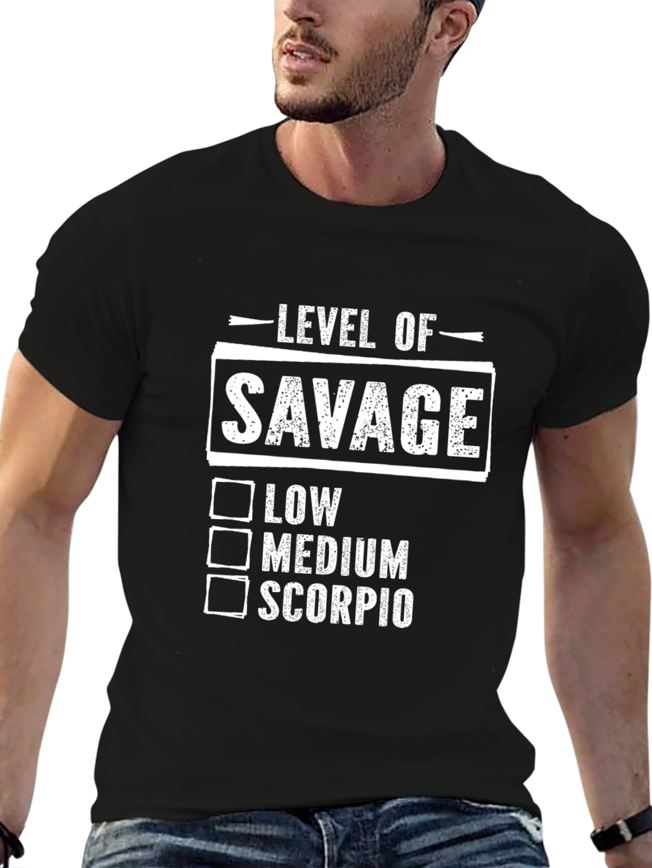 Level of Savage Scorpio T-Shirt