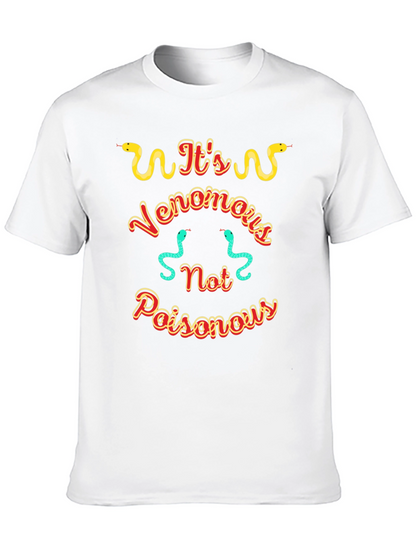 Venomous Snake Graphic T-Shirt