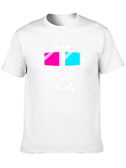 Gorilla 3D Glasses Graphic Tee - Black