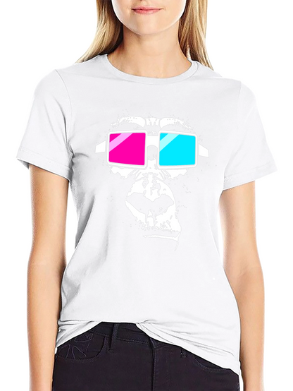 Gorilla 3D Glasses Graphic Tee - Black