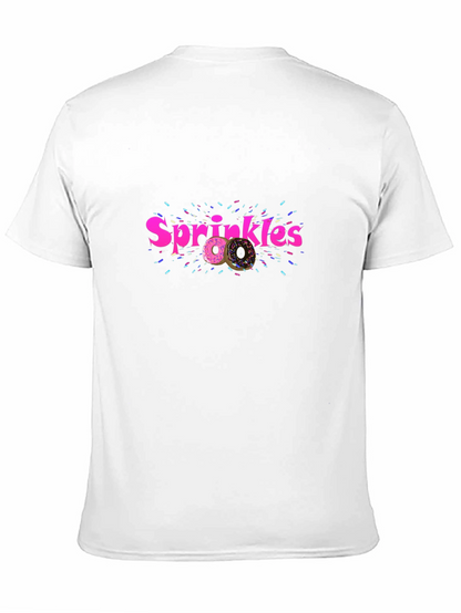 Sprinkles Donut T-Shirt - Sweet Treat Design