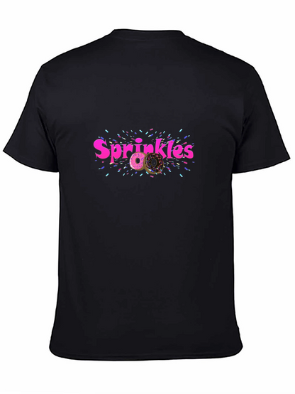 Sprinkles Donut T-Shirt - Sweet Treat Design