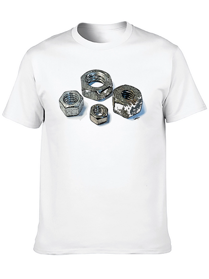 Nuts Graphic Black T-Shirt