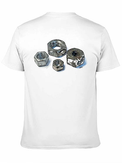 Nuts Graphic Black T-Shirt