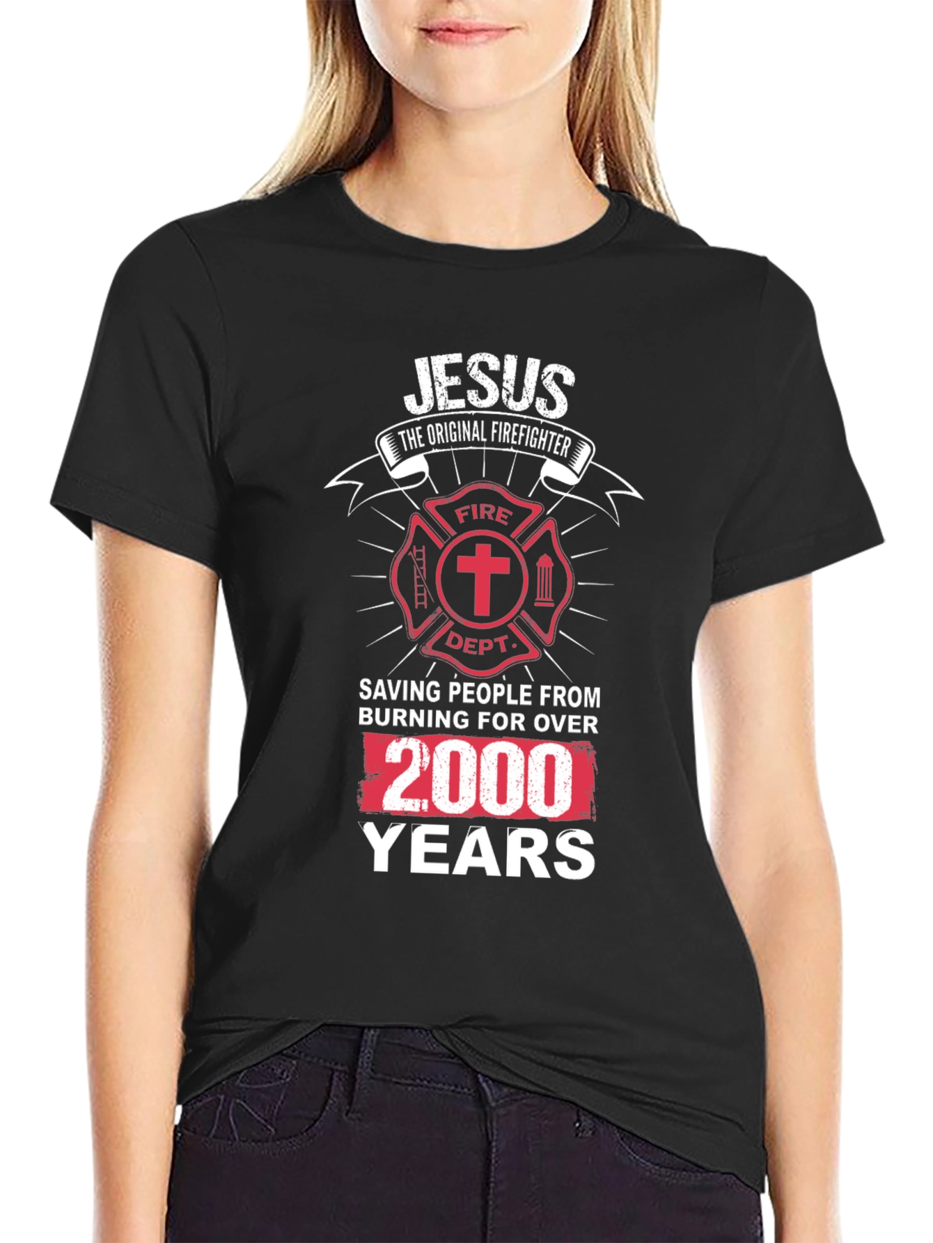 Jesus The Original Firefighter T-Shirt