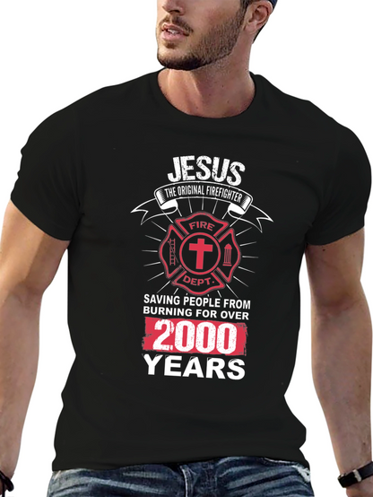 Jesus The Original Firefighter T-Shirt