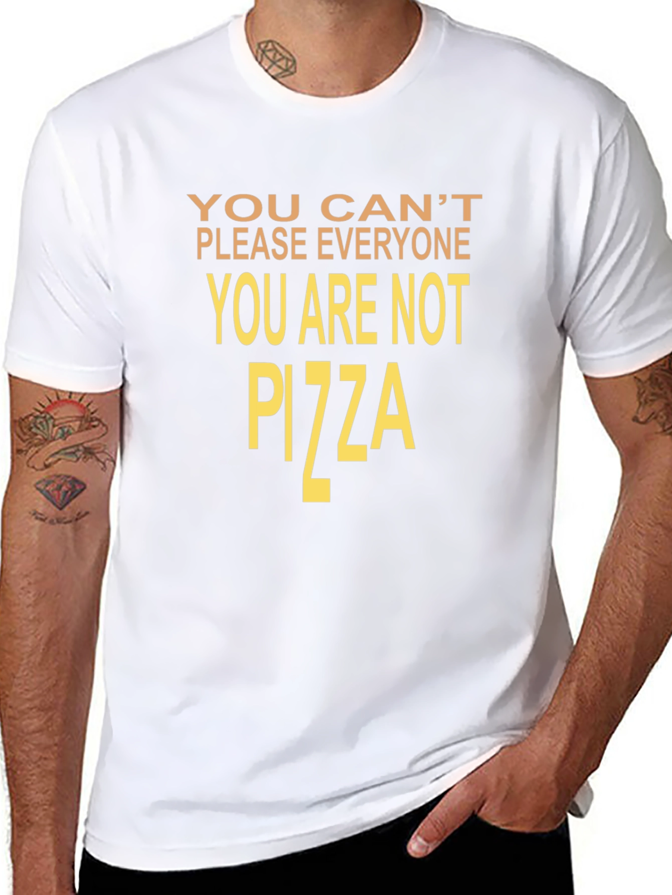 Humorous You Cant Please Everyone Graphic Tee