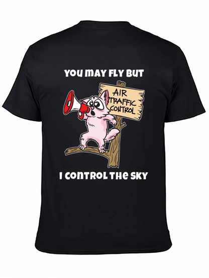 Air Traffic Controller Cat T-Shirt