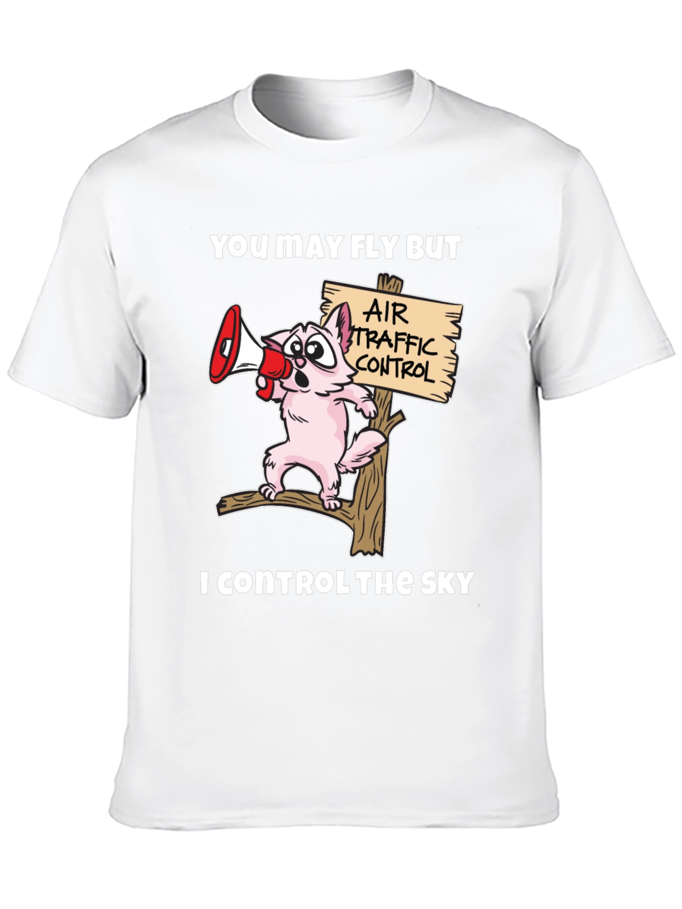 Air Traffic Controller Cat T-Shirt