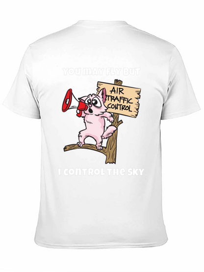 Air Traffic Controller Cat T-Shirt