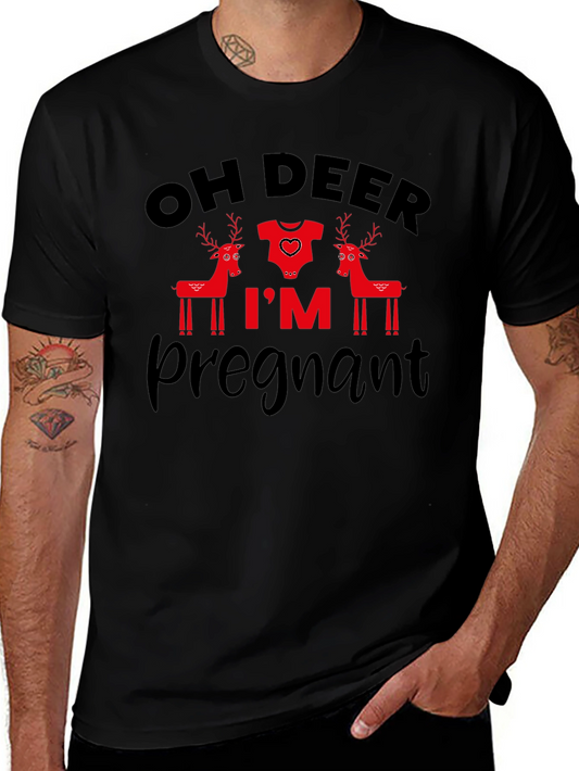 Oh Deer Im Pregnant T-Shirt