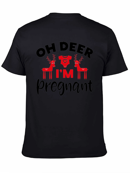 Oh Deer Im Pregnant T-Shirt