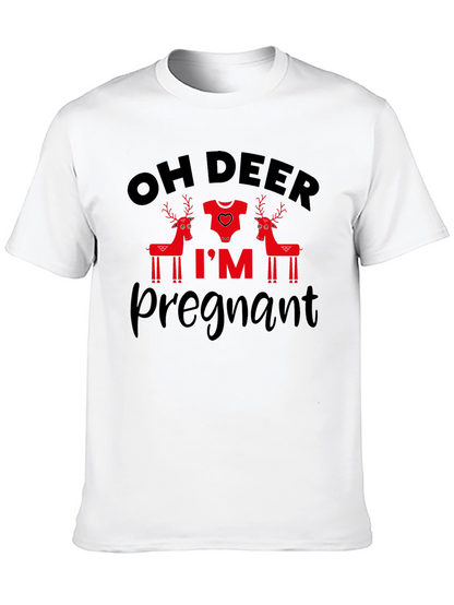 Oh Deer Im Pregnant T-Shirt