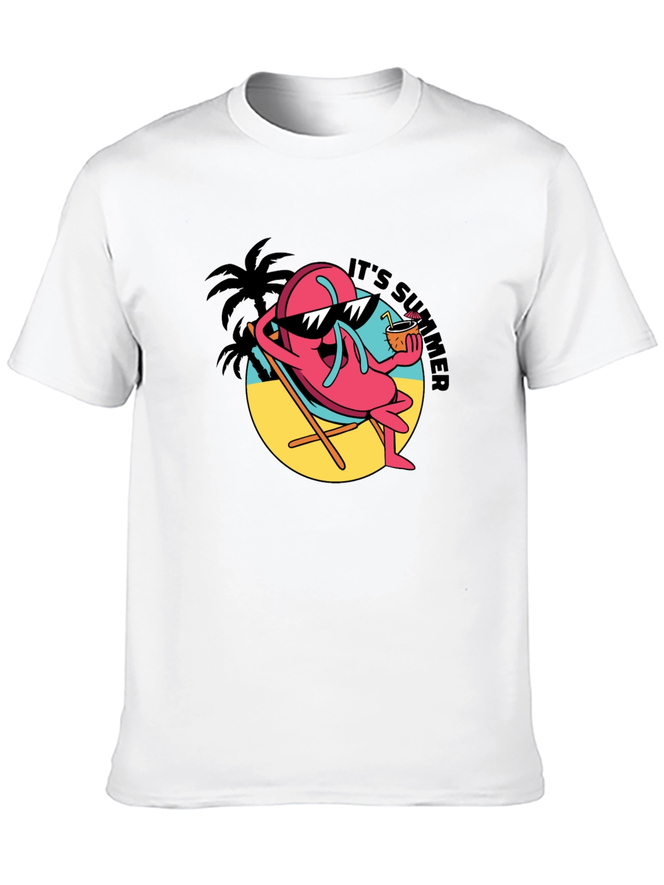 Cool Summer Flip-Flop Graphic Tee