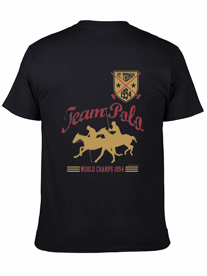 St. Thomas Team Polo 1954 Black T-Shirt