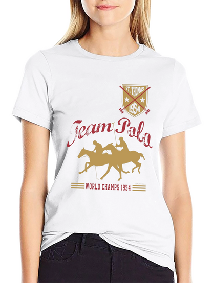 St. Thomas Team Polo 1954 Black T-Shirt