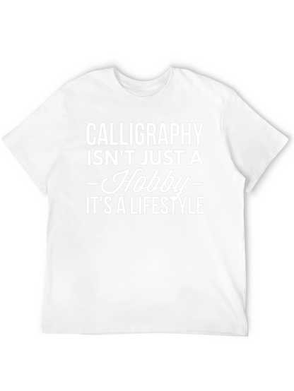 Calligraphy Lifestyle T-Shirt - Hobbyist Tee