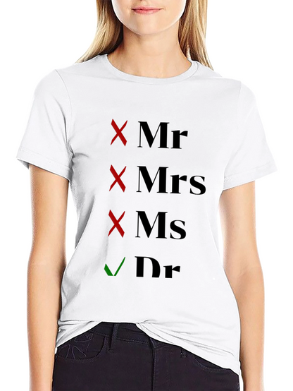 Doctor Novelty T-Shirt - Check the Box!