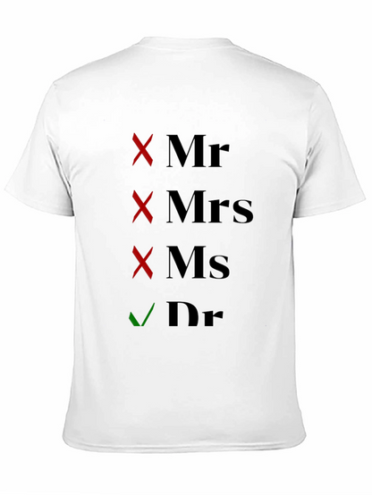 Doctor Novelty T-Shirt - Check the Box!
