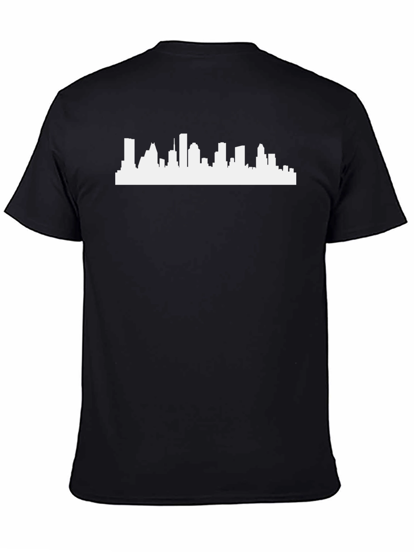 City Skyline Graphic Tee - Black