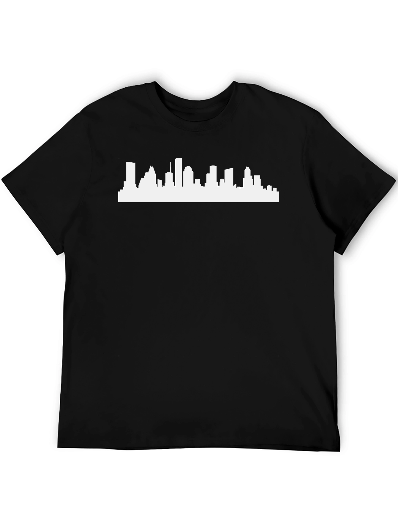 City Skyline Graphic Tee - Black