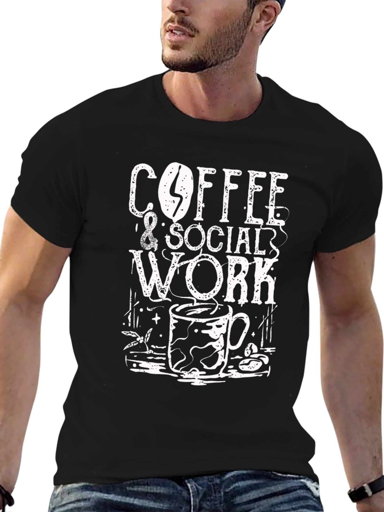 Coffee and Social Work T-Shirt